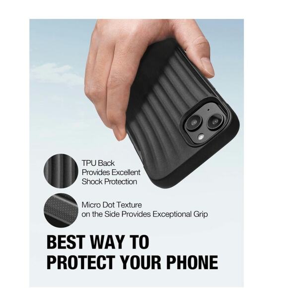 RAPTIC Clutch iPhone 14 Case Military Grade 10ft Drop Protection 6.1 in Black S6 - Picture 5 of 8